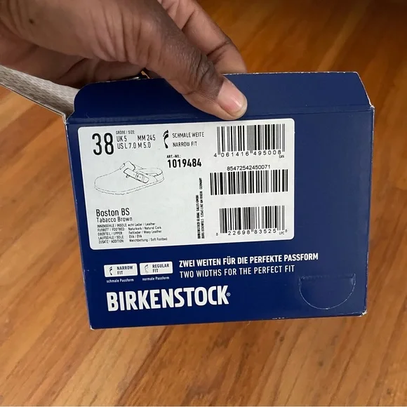 Birkenstock Boston Leather Clogs Mules - Picture 2 of 7